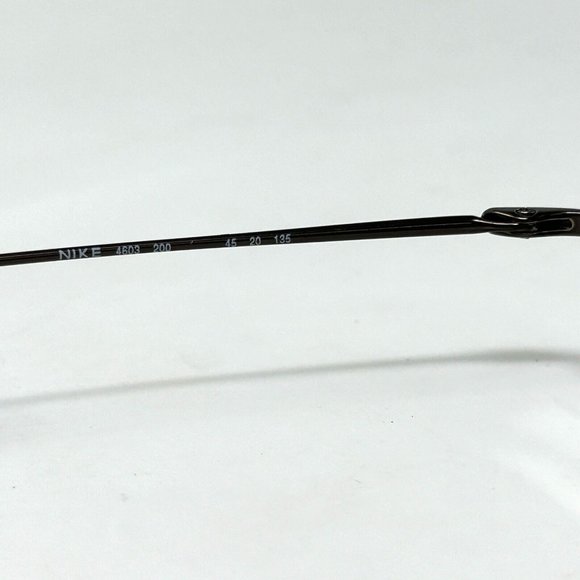 Nike Flexon 4603 200 Walnut  Metal Oval Eyeglasses Frames 45 [] 20 135 Kids - Picture 8 of 13